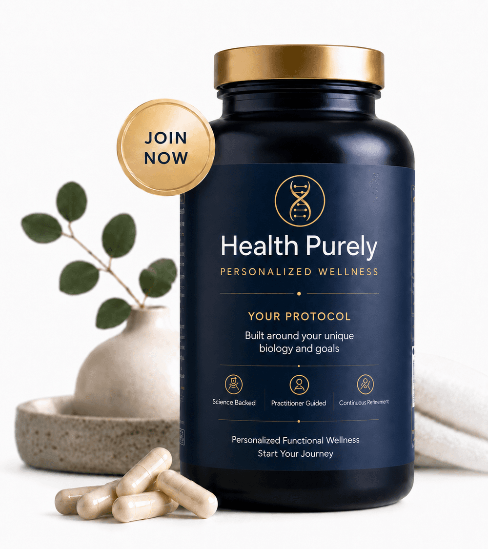 Health Purely personalized protocol bottle